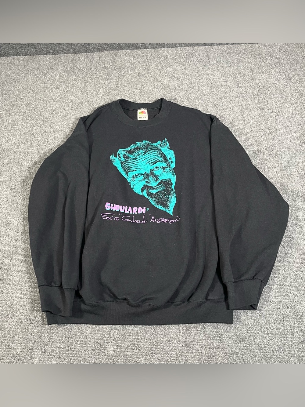 Vtg 90s Ghoulardi Sweatshirt Xl Ernie Anderson Shock Theater Horror Cleveland